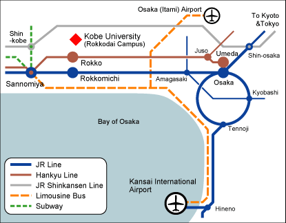 kansai transport map